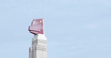 实拍100周年南昌八一广场红色景点视频的预览图